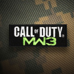 Call of Duty Modern Warfare 3 Game Series Ricamo cucito / toppa termoadesiva